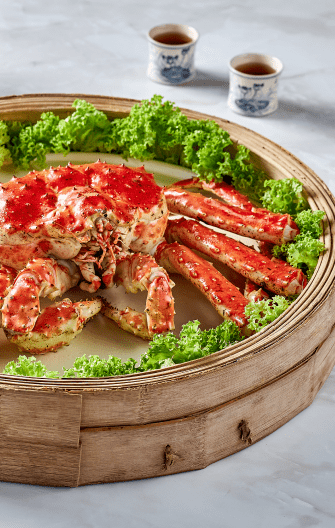 Chin Huat Live Seafood - Steamed Whole King Crab